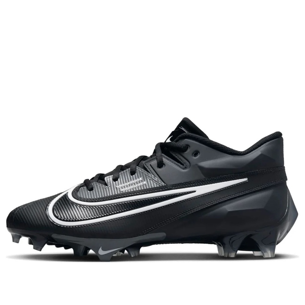 11.5 Mens Nike Vapor Edge Elite 360 2 Black Grey Football Cleats DA5457-010